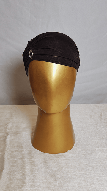 Side Parted Cap - Choco Brown